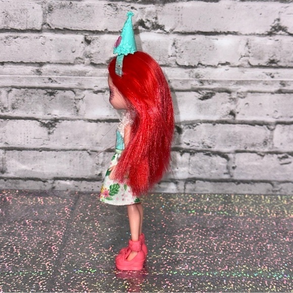 Enchantimals FANCI FLAMINGO 6 Inch Doll Let's Flamingle Birthday Theme - Picture 3 of 12